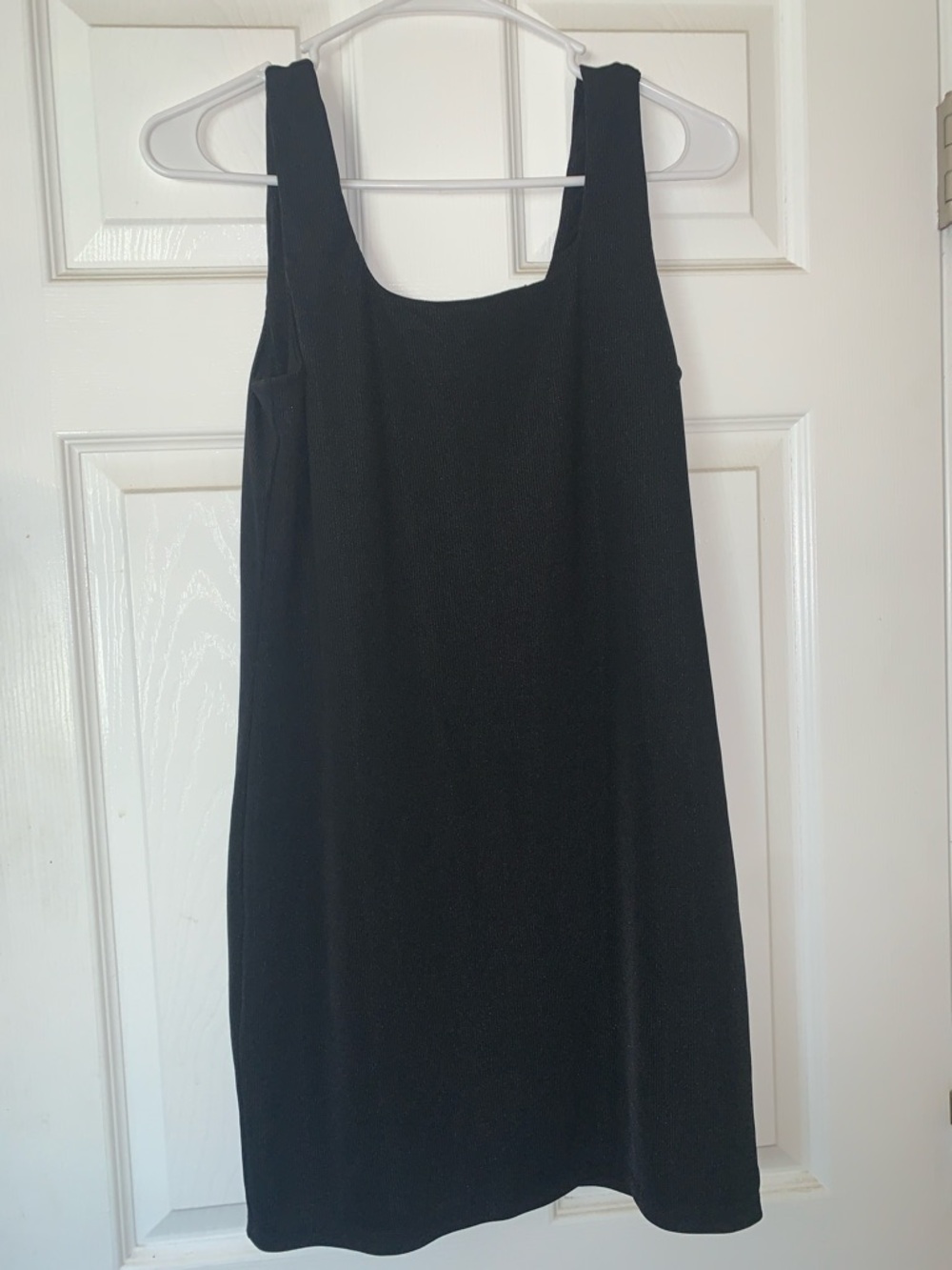 4/$30 a new day Black Sleeveless Mini Shift Dress